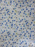 Mini Flower Blue Poly Cotton Fabric