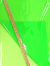 Orange (12 Gauge) Tinted Plastic Vinyl Fabric / Sold By The Yard