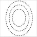 Oval Quilt Stencil
