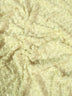 Banana Minky Rose/Rosette Floral Baby Soft Fabric / Sold By The Yard
