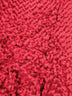 Red Fusion Minky Rose/Rosette Floral Baby Soft Fabric / Sold By The Yard