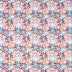 SINGER® Fabric, 100% Cotton, Red, Wht Blue Fireworks On White, Cut by the Yard