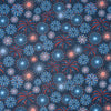 SINGER® Fabric, 100% Cotton, Patriotic Fireworks In Navy Sky, Cut by the Yard
