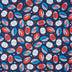 SINGER® Fabric, 100% Cotton, Flags On Footballs, Cut by the Yard