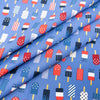 SINGER® Fabric, 100% Cotton, Patriotic Popsicles Allover, Cut by the Yard