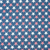 SINGER® Fabric, 100% Cotton, Stripes In Stars On Dots, Cut by the Yard
