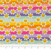 SINGER® Fabric, 100% Cotton, Modern Daisy Stripes, Cut by the Yard