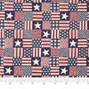 SINGER® Fabric, 100% Cotton, Patch Stars Stripes, Cut by the Yard