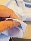 Poly Cotton Fabric Solid Heavyweight Uniform / Royal / Sold By The Yard