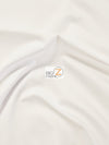 Poly Cotton Fabric Solid Heavyweight Uniform / White / Sold By The Yard