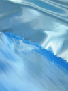 Solid Medium Weight Shiny Satin Fabric / Royal Blue
