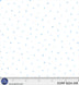 Sorbet Flannel White With Blue Tonal Dots Cotton 44