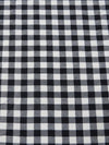 Tartan Plaid Uniform Apparel Flannel Fabric / Buffalo Black