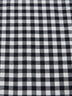 Tartan Plaid Uniform Apparel Flannel Fabric / Buffalo Black