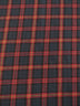 Tartan Plaid Uniform Apparel Flannel Fabric / Navy/Red 2