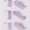 HUSQVARNA® VIKING® Narrow Zipper Foot -- Product Image