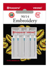 HUSQVARNA® VIKING® Embroidery Needles Size 90/14 5-Pack -- Product Image